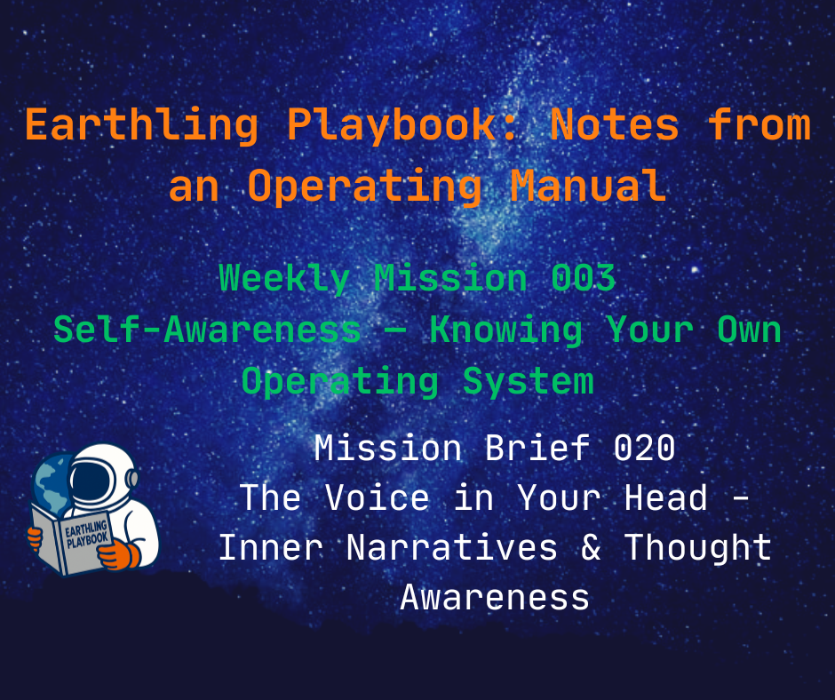 Mission Brief 020 – The Voice in Your Head