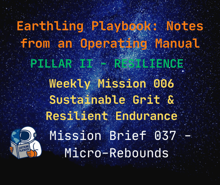 Mission Brief 037 – Micro-Rebounds