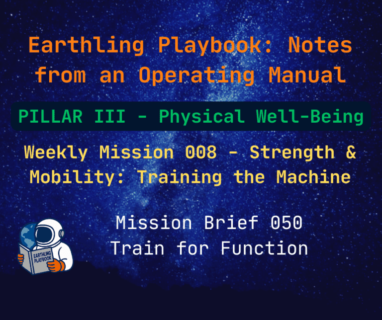 Mission Brief 050 - Train for Function