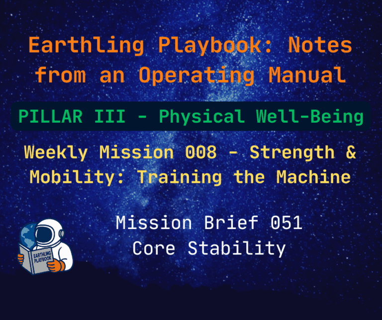 Mission Brief 051 – Core Stability