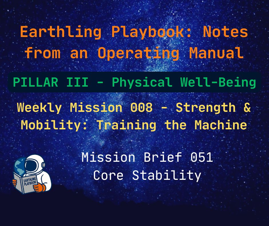 Mission Brief 051 – Core Stability