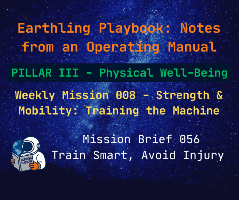 Mission Brief 056 - Train Smart, Avoid Injury