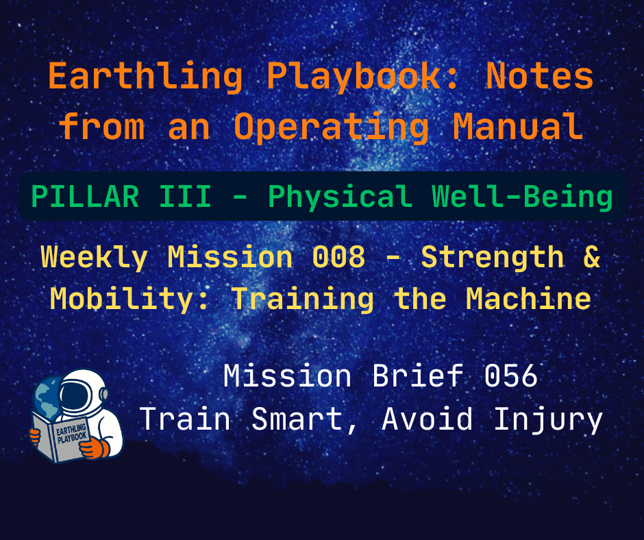 Mission Brief 056 - Train Smart, Avoid Injury