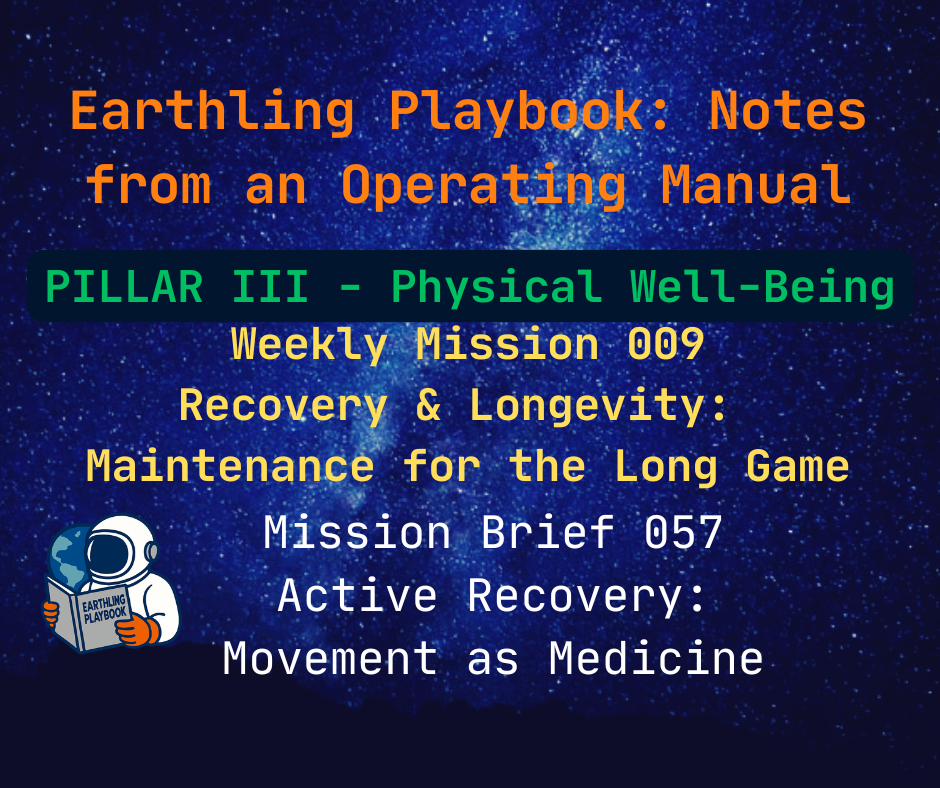 Mission Brief 057 – Active Recovery: Movement as Medicine