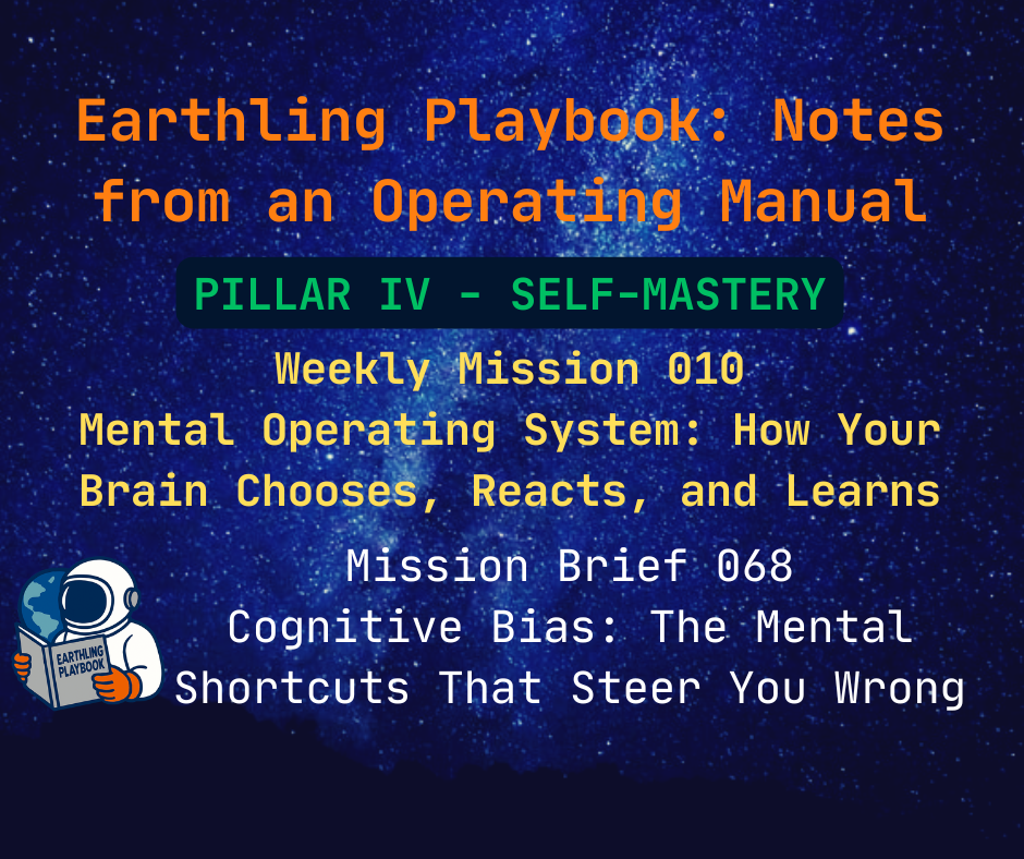 Mission Brief 068 - Cognitive Bias: The Mental Shortcuts That Steer You Wrong