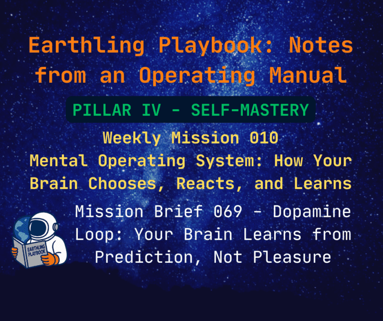 Mission Brief 069 - Dopamine Loop: Your Brain Learns from Prediction, Not Pleasure