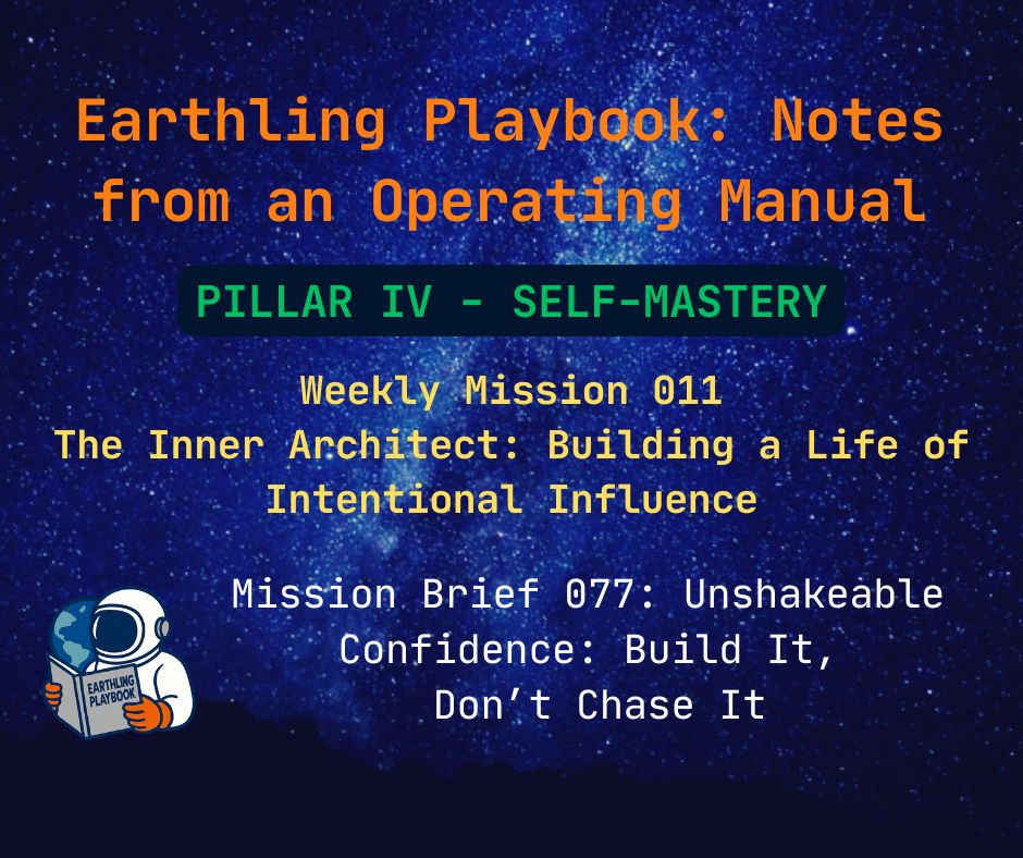 Mission Brief 077: Unshakeable Confidence: Build It, Don’t Chase It