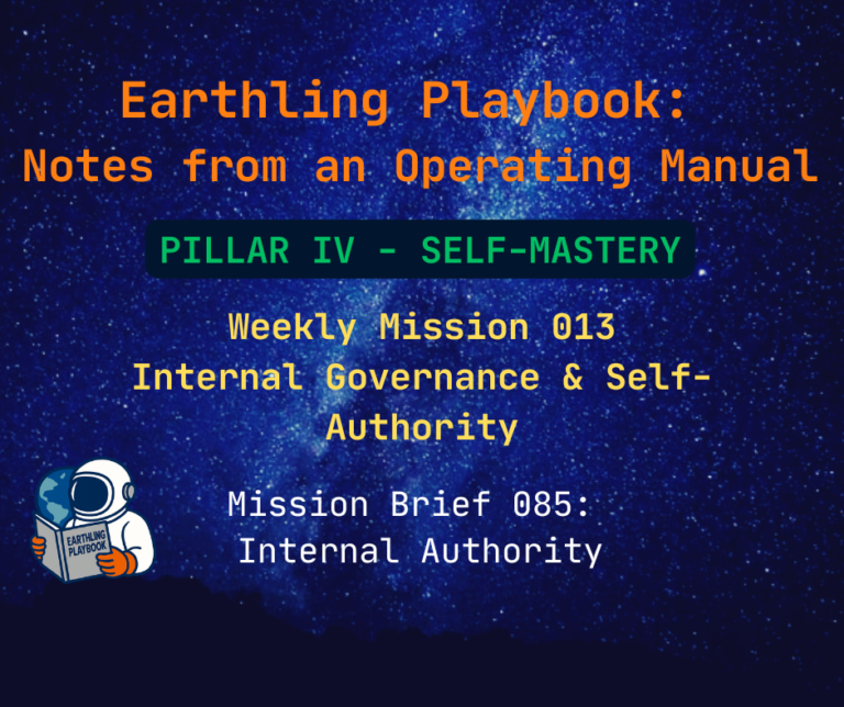 Mission Brief 085: Internal Authority